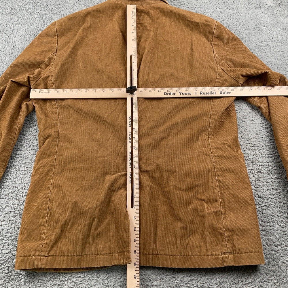 J Crew Blazer Mens Large Brown Vintage Cord Corduroy Blazer Sport Coat Academia - Picture 10 of 14